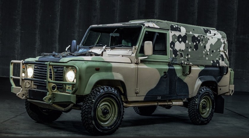 A Land Rover Perentie.