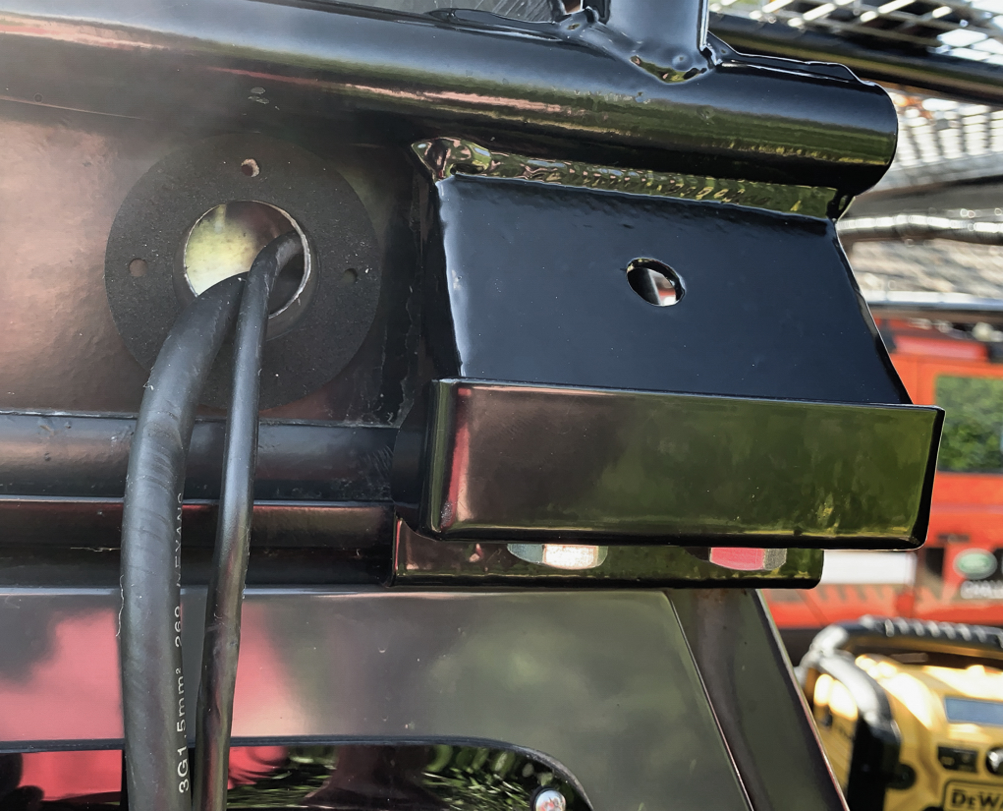 Security Car Front Rack Installation The Front Roof Rack – 48 States of Gray